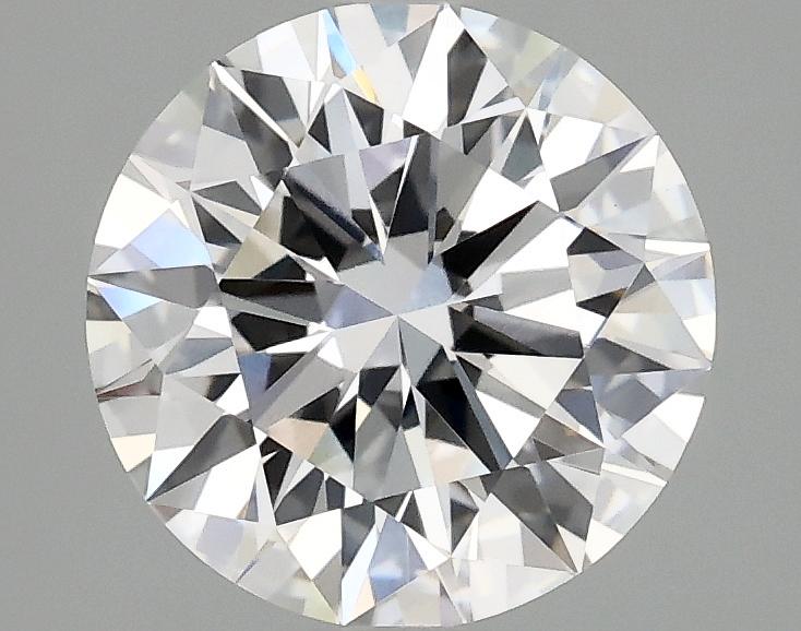 2.06 Carat Round Shaped Ideal Cut VVS2 IGI Certified Lab Grown Diamond