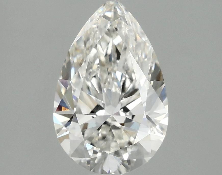 1.6 Carat Pear Shaped Ideal Cut VVS2 IGI Certified Lab Grown Diamond
