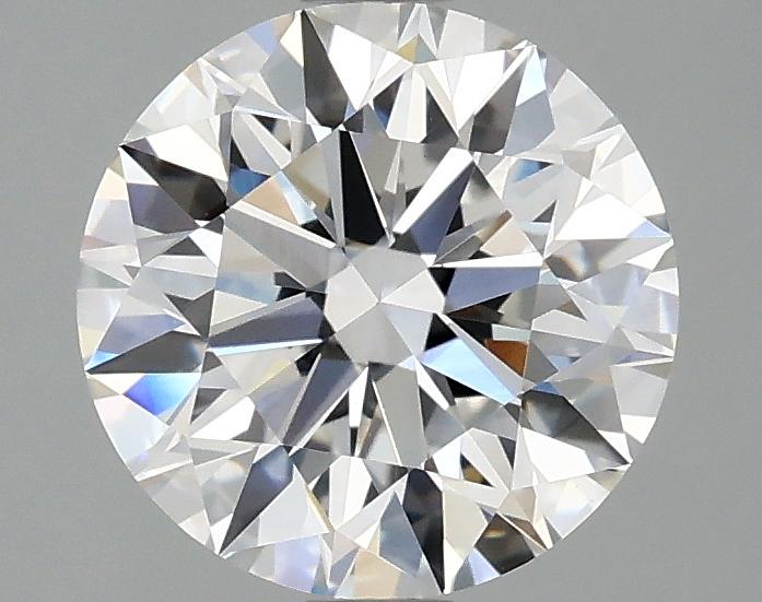 2.07 Carat Round Shaped Ideal Cut VVS2 IGI Certified Lab Grown Diamond