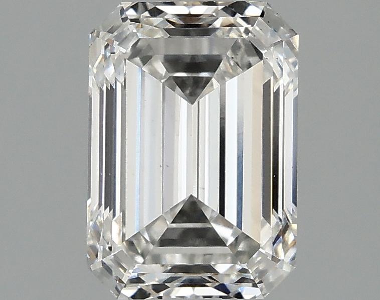 2.01 Carat Emerald Shaped Ideal Cut VS2 IGI Certified Lab Grown Diamond