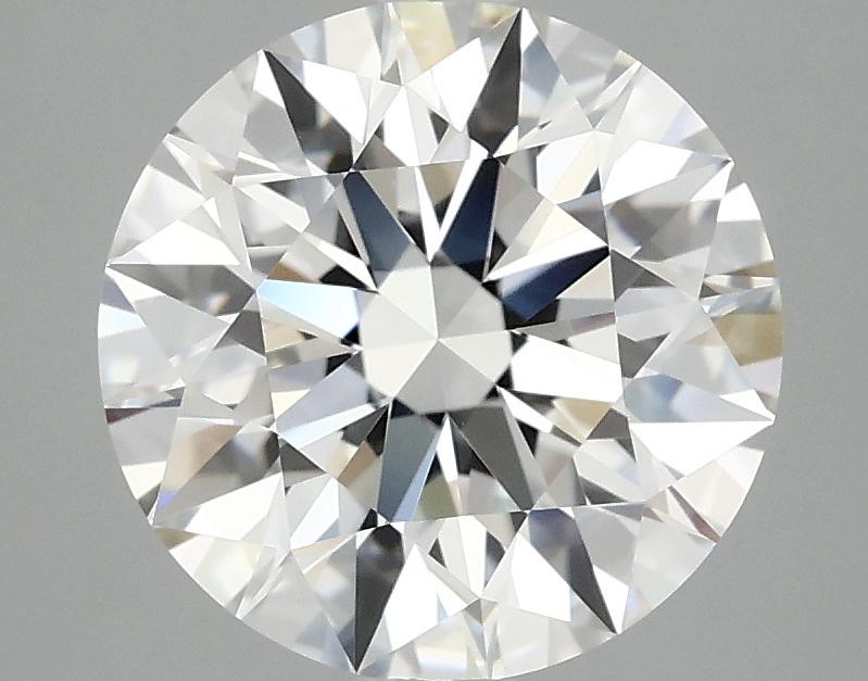 3.07 Carat Round Shaped Ideal Cut VVS2 IGI Certified Lab Grown Diamond
