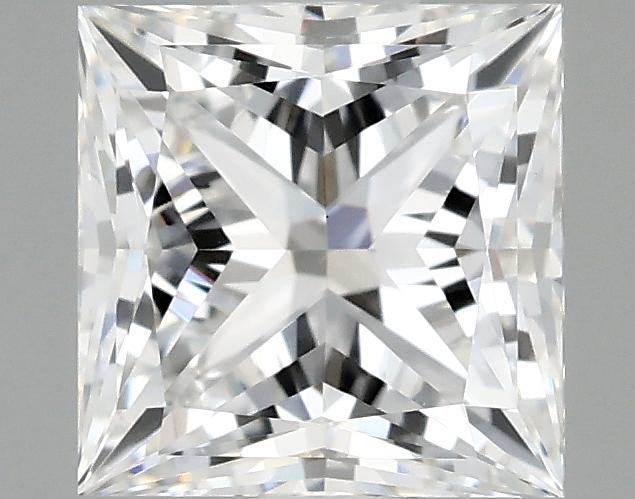 0.99 Carat Princess Shaped Ideal Cut VVS2 IGI Certified Lab Grown Diamond