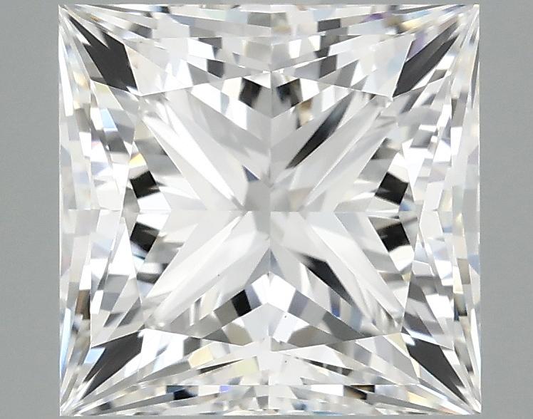 4.09 Carat Princess Shaped Ideal Cut VS1 IGI Certified Lab Grown Diamond