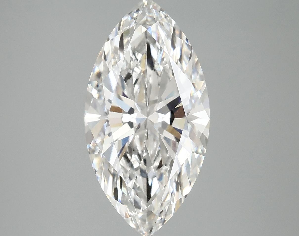3.01 Carat Marquise Shaped Very Good Cut VVS2 IGI Certified Lab Grown Diamond