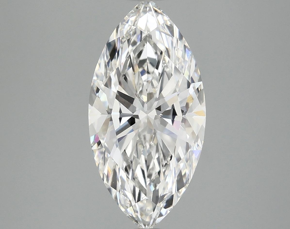 2.84 Carat Marquise Shaped Ideal Cut VS1 IGI Certified Lab Grown Diamond