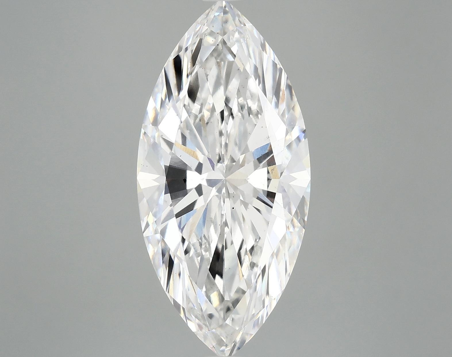 5.0 Carat Marquise Shaped Excellent Cut VS2 GSI Certified Lab Grown Diamond
