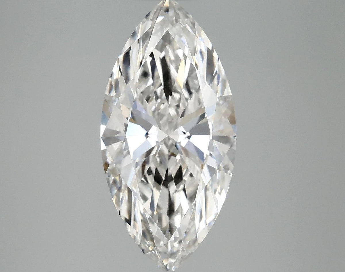 3.0 Carat Marquise Shaped Ideal Cut VVS2 IGI Certified Lab Grown Diamond