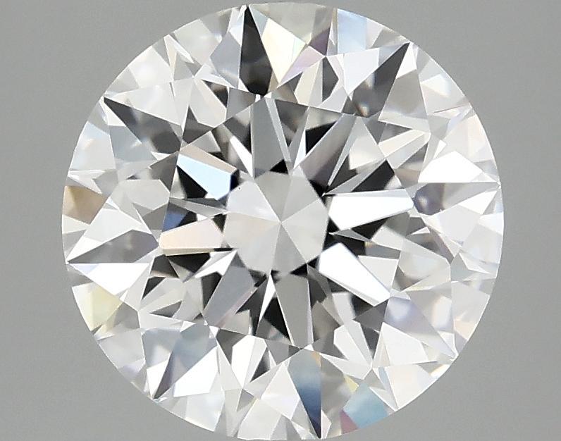 3.09 Carat Round Shaped Ideal Cut VVS2 IGI Certified Lab Grown Diamond