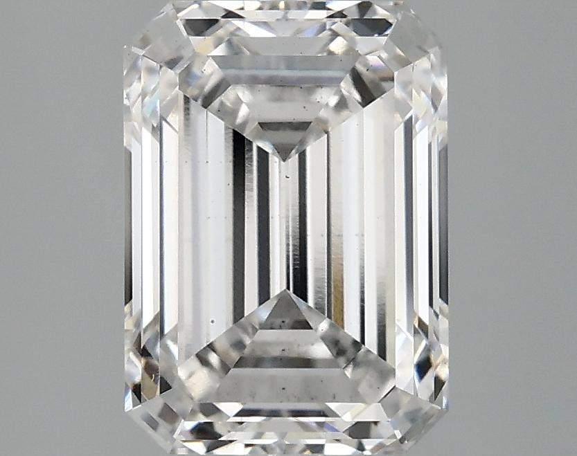 3.04 Carat Emerald Shaped Ideal Cut VS2 IGI Certified Lab Grown Diamond