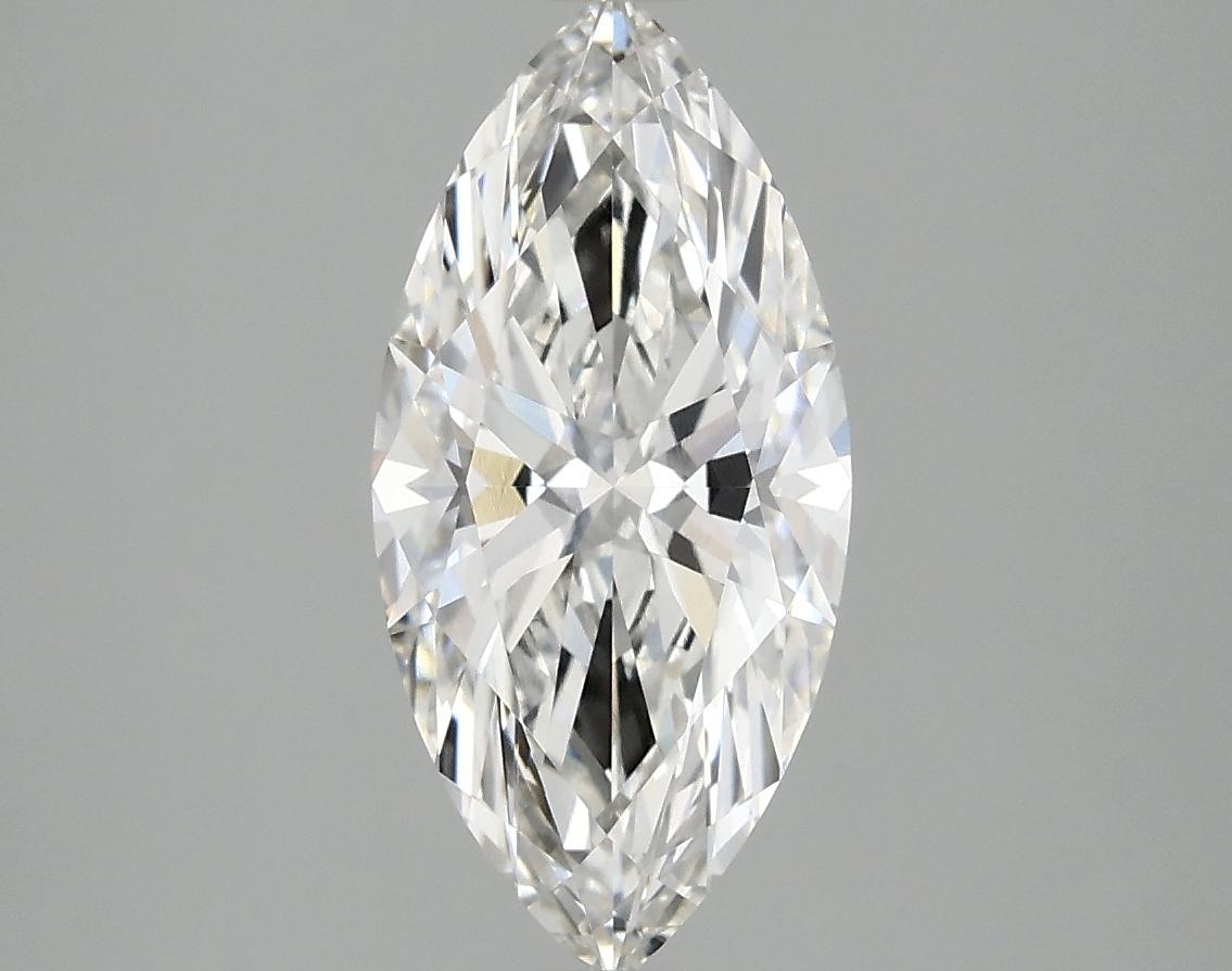 2.1 Carat Marquise Shaped Excellent Cut VVS2 IGI Certified Lab Grown Diamond