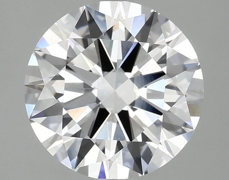 2.45 Carat Round Shaped Ideal Cut VVS2 IGI Certified Lab Grown Diamond