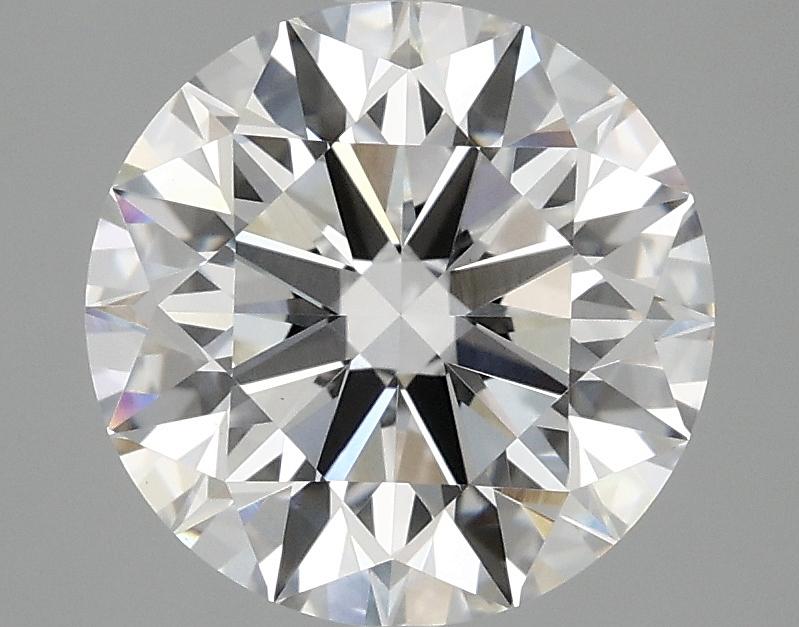 3.09 Carat Round Shaped Ideal Cut VVS2 IGI Certified Lab Grown Diamond