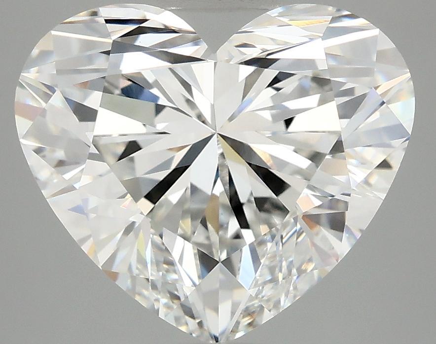 5.0 Carat Heart Shaped Ideal Cut VVS2 IGI Certified Lab Grown Diamond