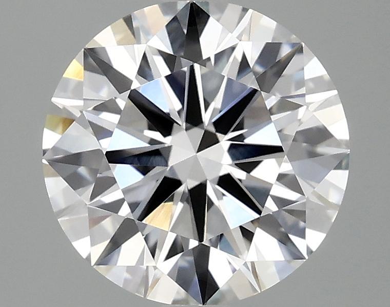 2.57 Carat Round Shaped Ideal Cut VVS2 IGI Certified Lab Grown Diamond