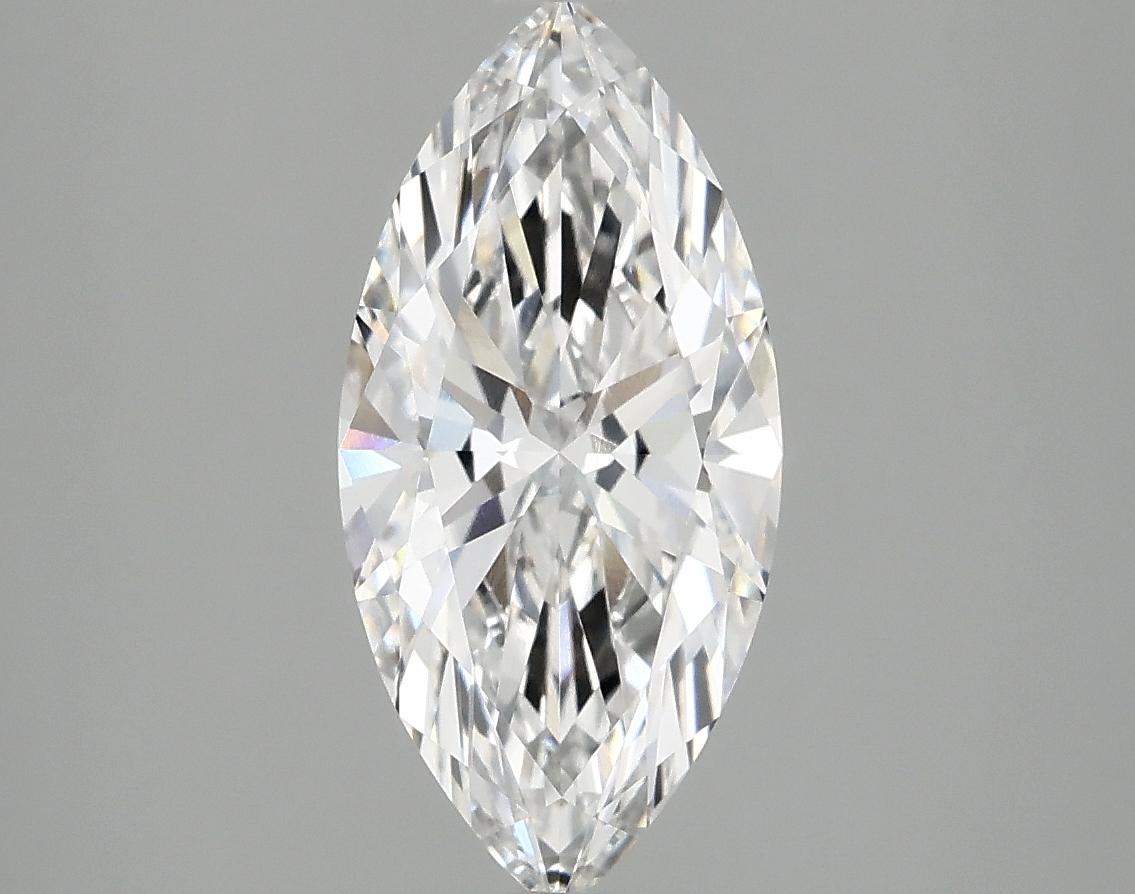 2.02 Carat Marquise Shaped Excellent Cut VVS2 IGI Certified Lab Grown Diamond