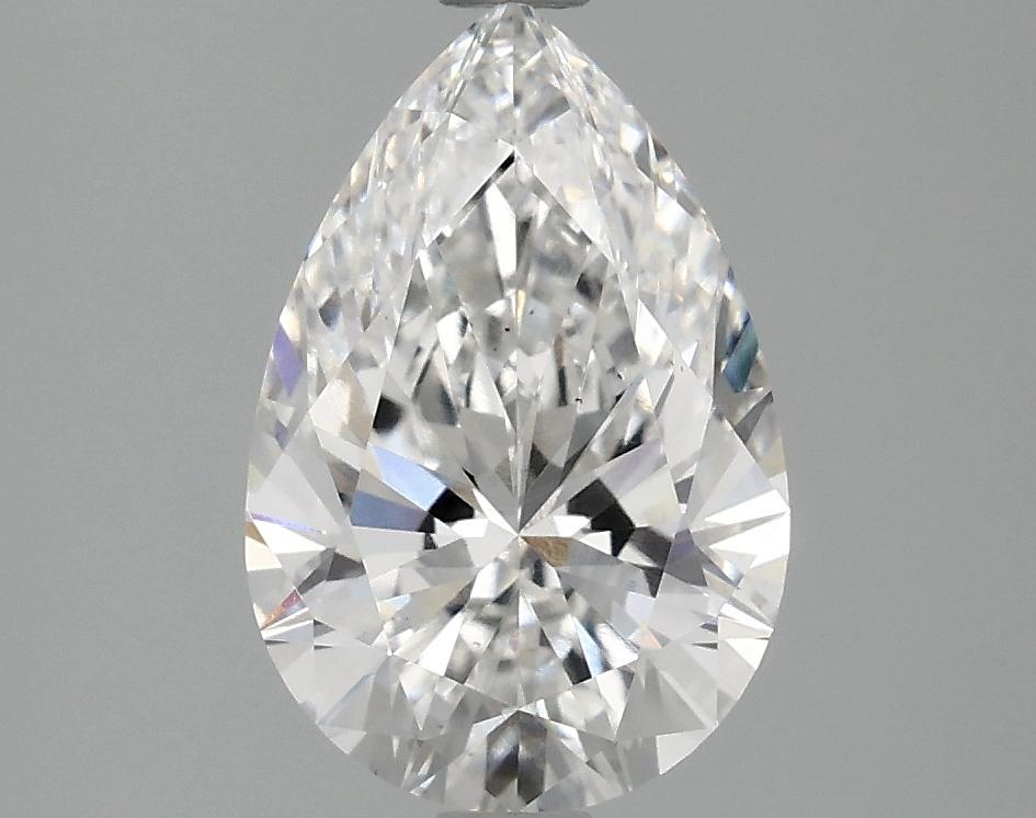 2.09 Carat Pear Shaped Excellent Cut VS2 IGI Certified Lab Grown Diamond