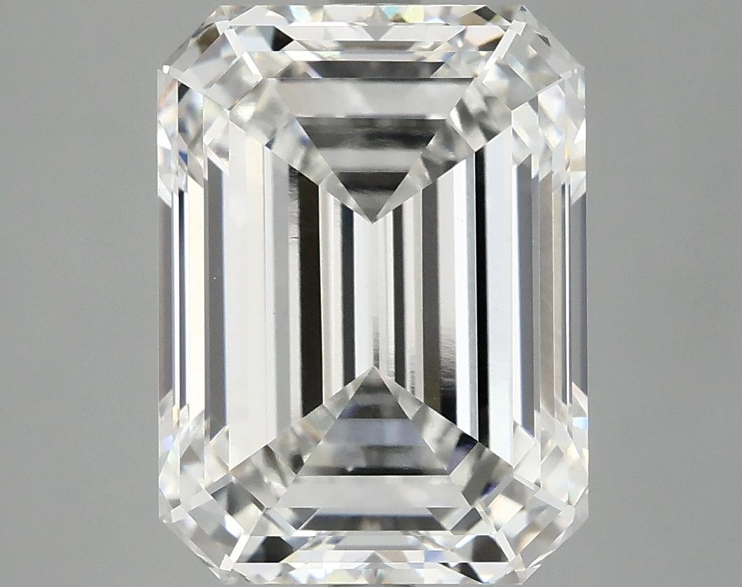 6.16 Carat Emerald Shaped Excellent Cut VVS2 IGI Certified Lab Grown Diamond