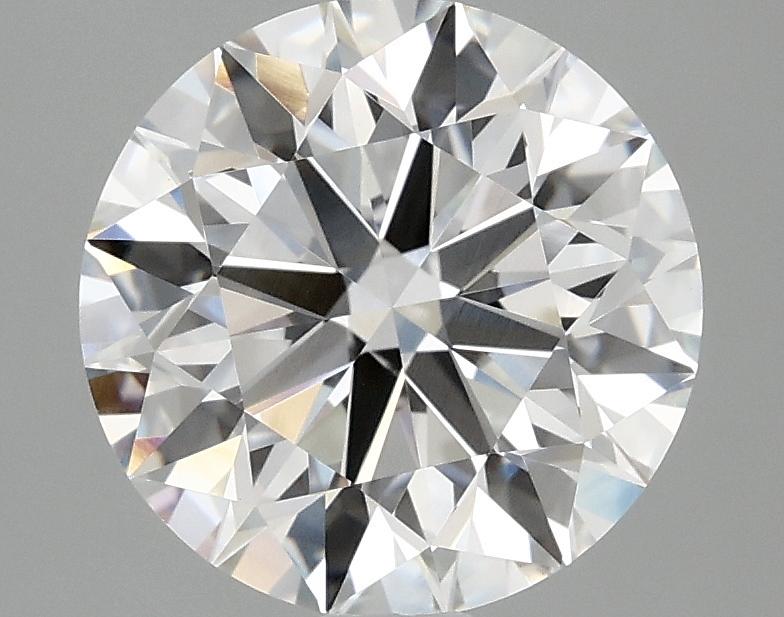 3.09 Carat Round Shaped Excellent Cut VVS2 IGI Certified Lab Grown Diamond