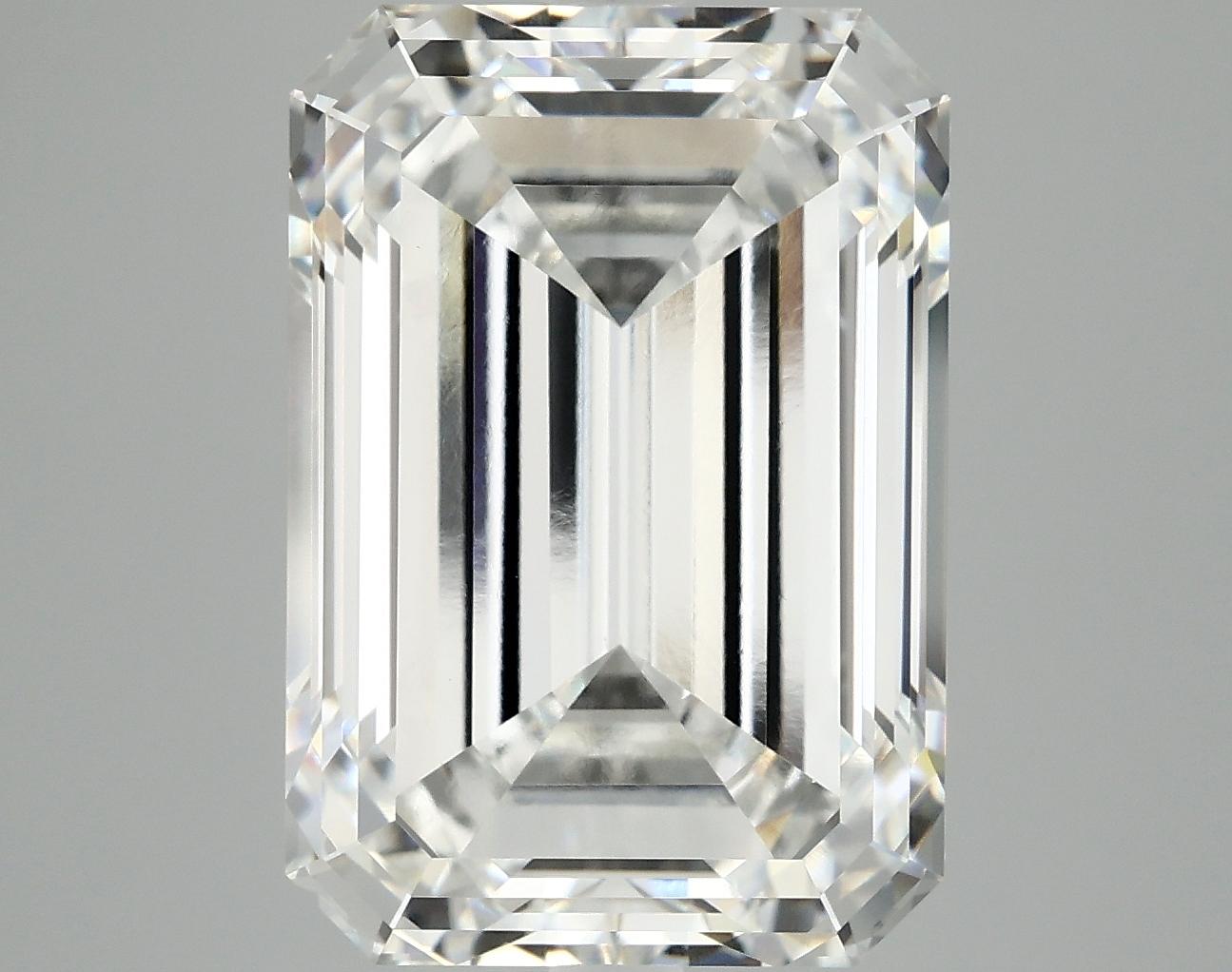 10.53 Carat Emerald Shaped Ideal Cut VVS2 IGI Certified Lab Grown Diamond