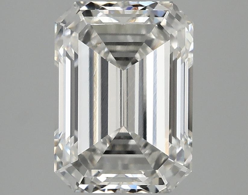 3.01 Carat Emerald Shaped Ideal Cut VVS2 IGI Certified Lab Grown Diamond