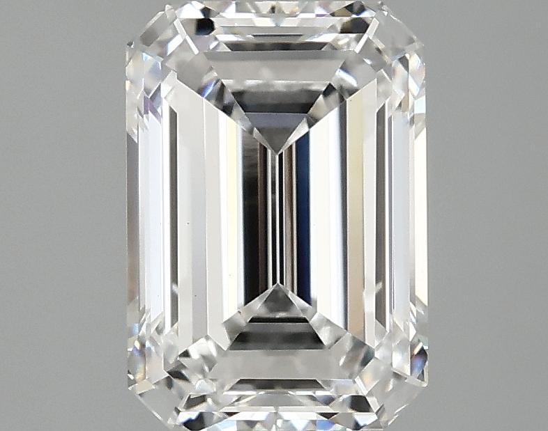 2.48 Carat Emerald Shaped Ideal Cut VS1 IGI Certified Lab Grown Diamond