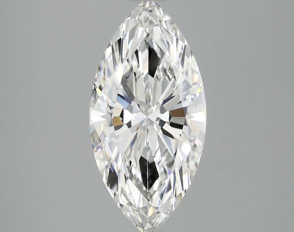 2.1 Carat Marquise Shaped Ideal Cut VVS1 IGI Certified Lab Grown Diamond