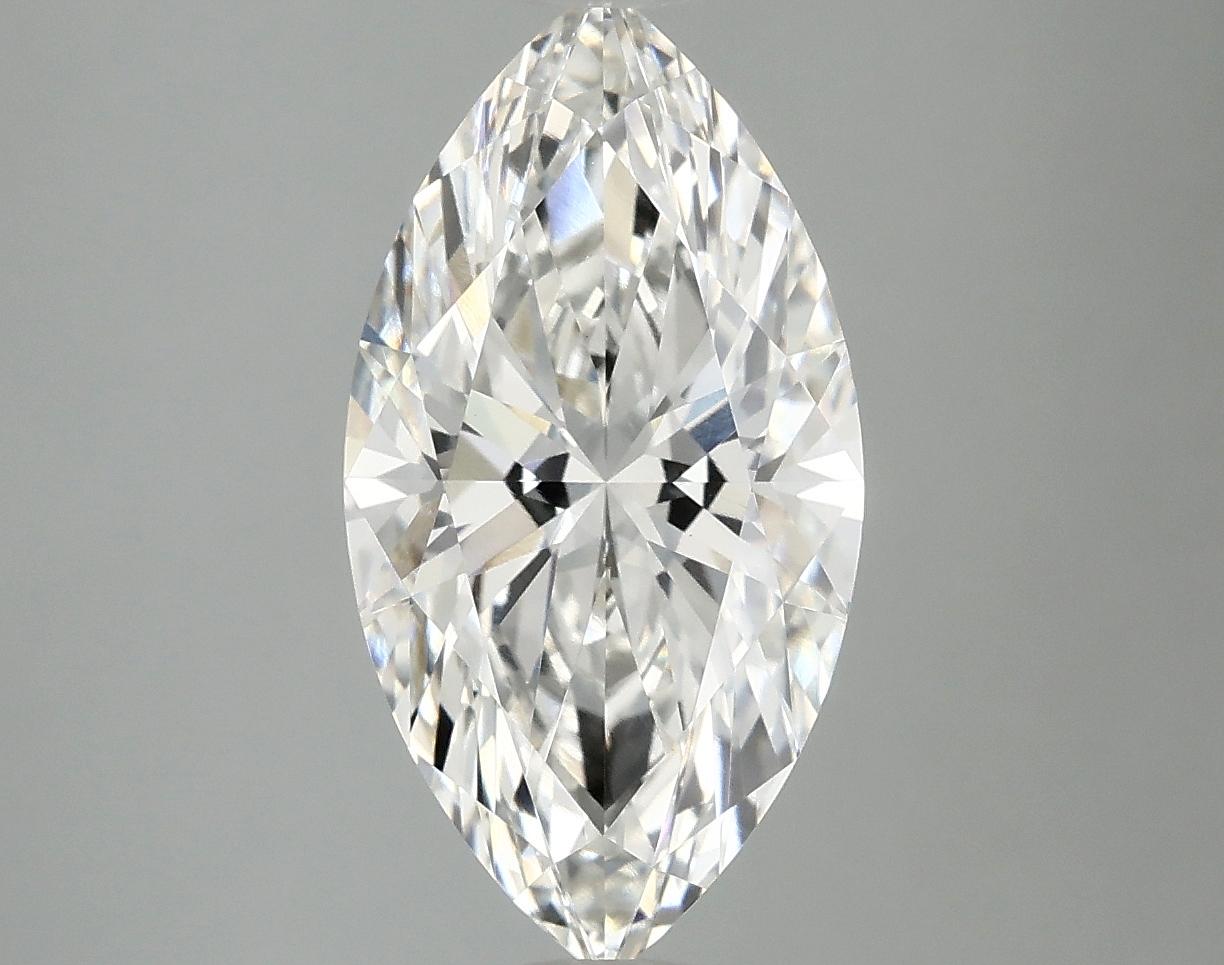 3.08 Carat Marquise Shaped Excellent Cut VVS2 IGI Certified Lab Grown Diamond