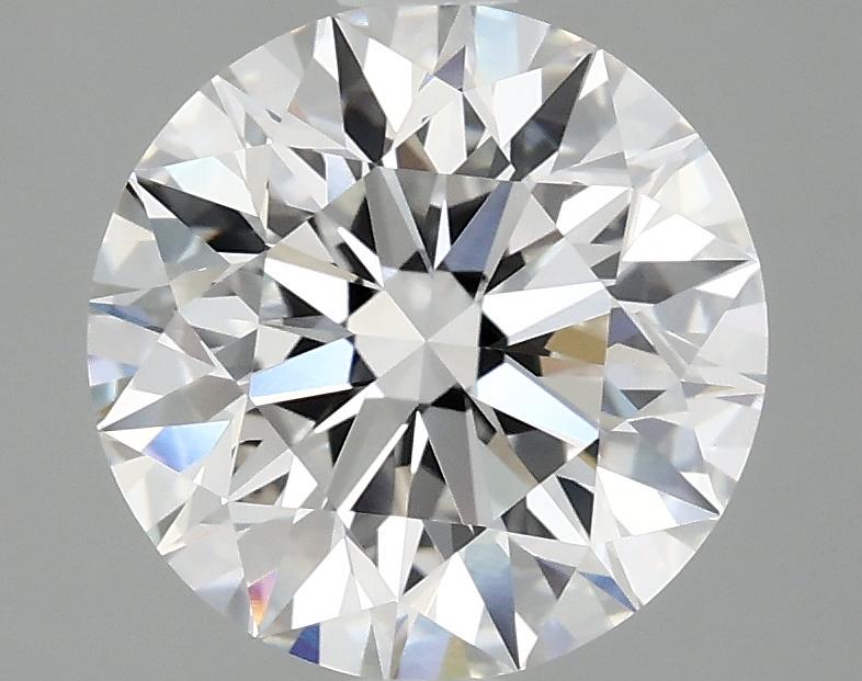 3.08 Carat Round Shaped Excellent Cut VVS2 IGI Certified Lab Grown Diamond