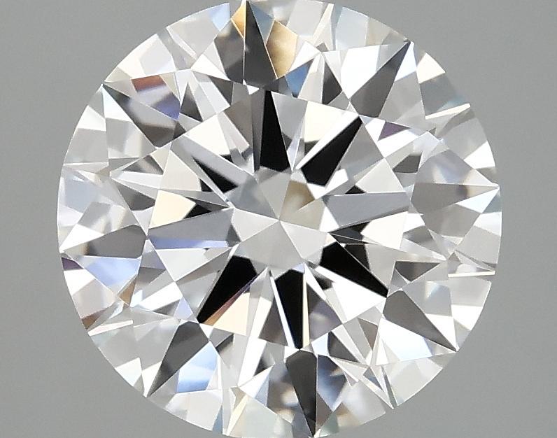 3.07 Carat Round Shaped Ideal Cut VVS2 IGI Certified Lab Grown Diamond