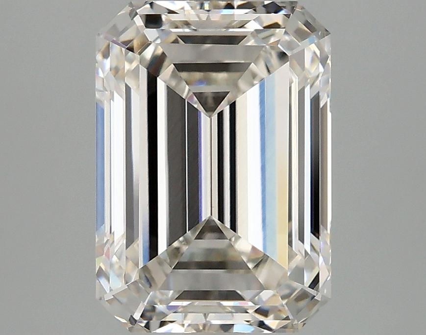 3.1 Carat Emerald Shaped Ideal Cut VVS2 IGI Certified Lab Grown Diamond