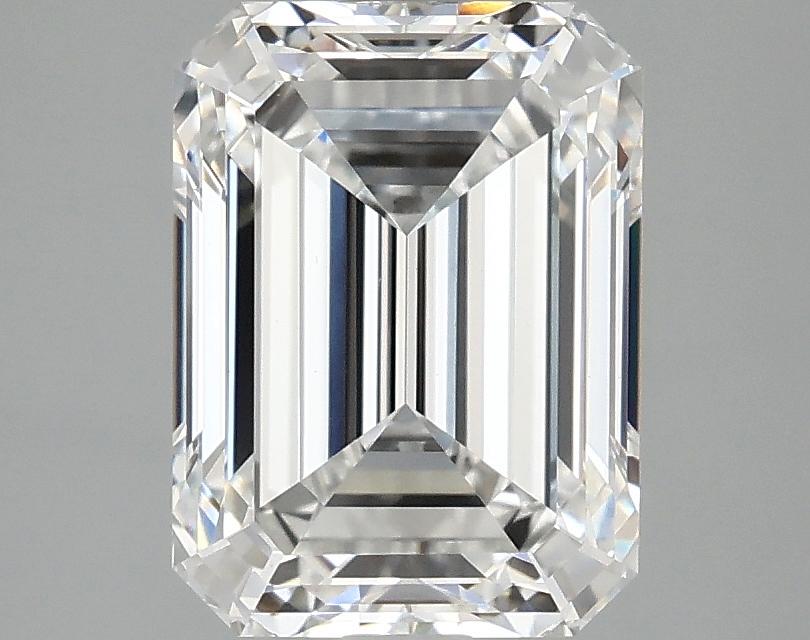 3.04 Carat Emerald Shaped Excellent Cut VVS2 IGI Certified Lab Grown Diamond