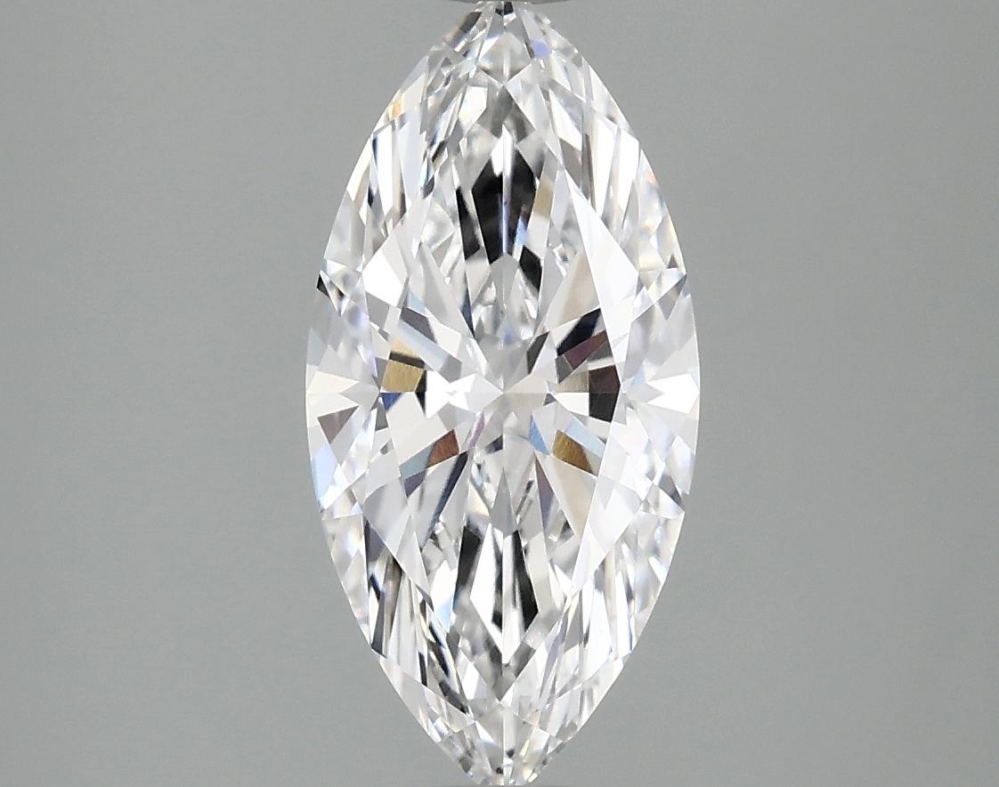 2.03 Carat Marquise Shaped Excellent Cut VVS2 IGI Certified Lab Grown Diamond