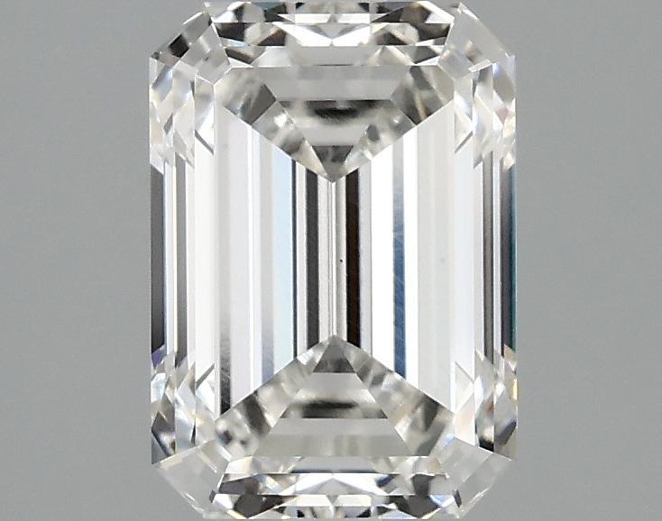 2.1 Carat Emerald Shaped Ideal Cut VS1 IGI Certified Lab Grown Diamond
