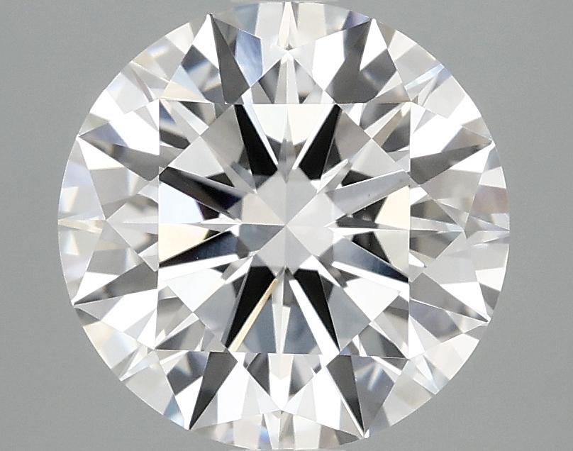 3.06 Carat Round Shaped Ideal Cut VVS2 IGI Certified Lab Grown Diamond