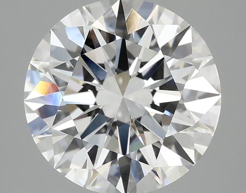 2.97 Carat Round Shaped Ideal Cut VVS2 IGI Certified Lab Grown Diamond