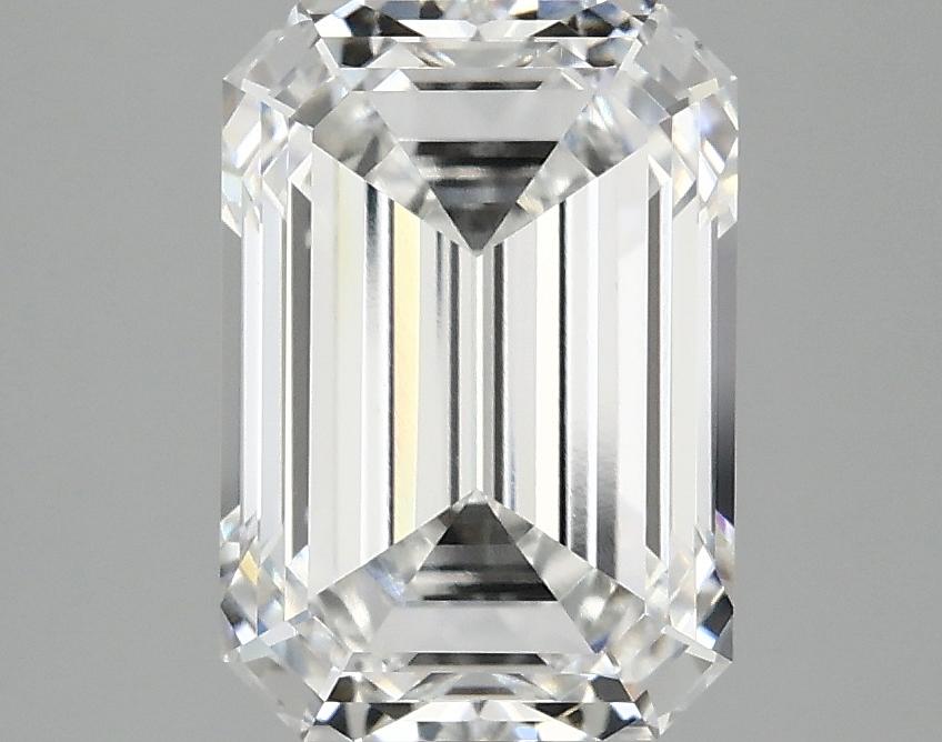 3.07 Carat Emerald Shaped Ideal Cut VVS2 IGI Certified Lab Grown Diamond