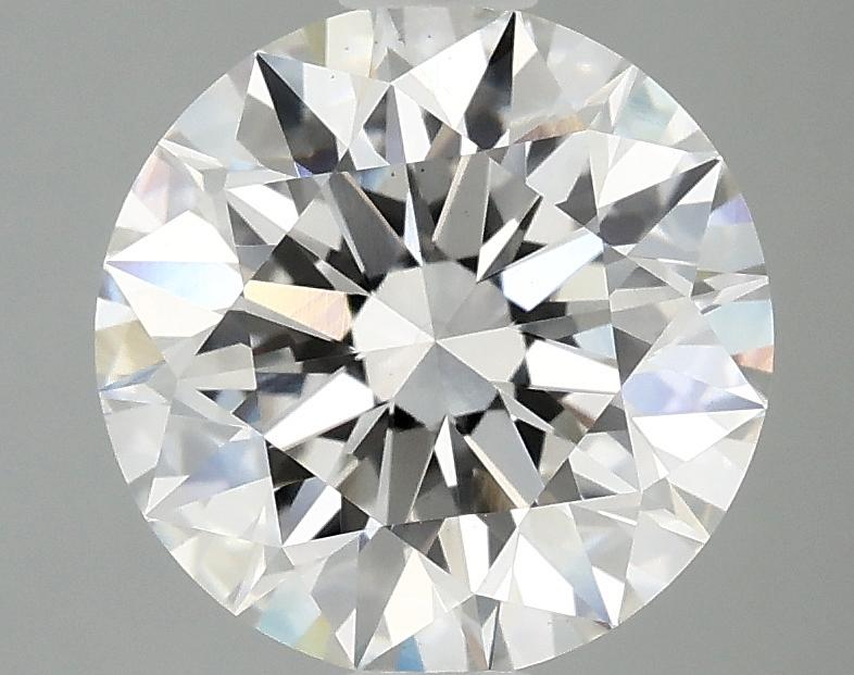 3.08 Carat Round Shaped Excellent Cut VS1 IGI Certified Lab Grown Diamond