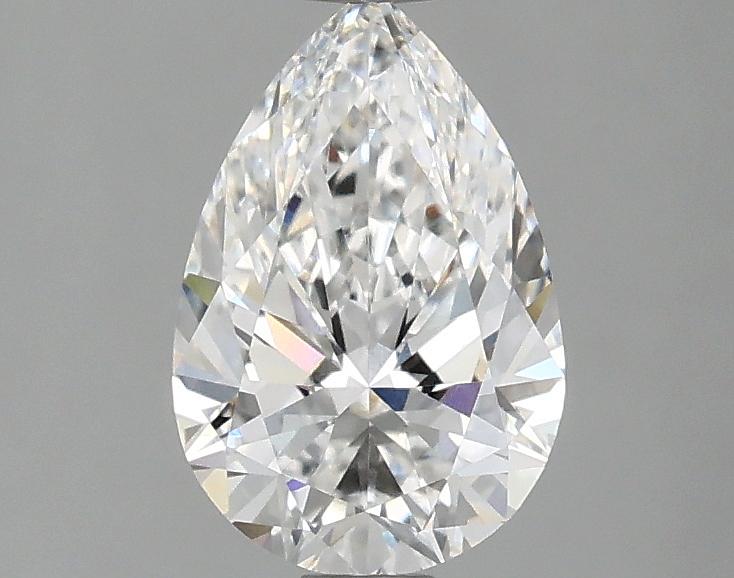 1.08 Carat Pear Shaped Excellent Cut VVS2 IGI Certified Lab Grown Diamond