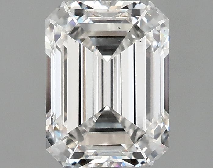 2.1 Carat Emerald Shaped Excellent Cut VS2 IGI Certified Lab Grown Diamond