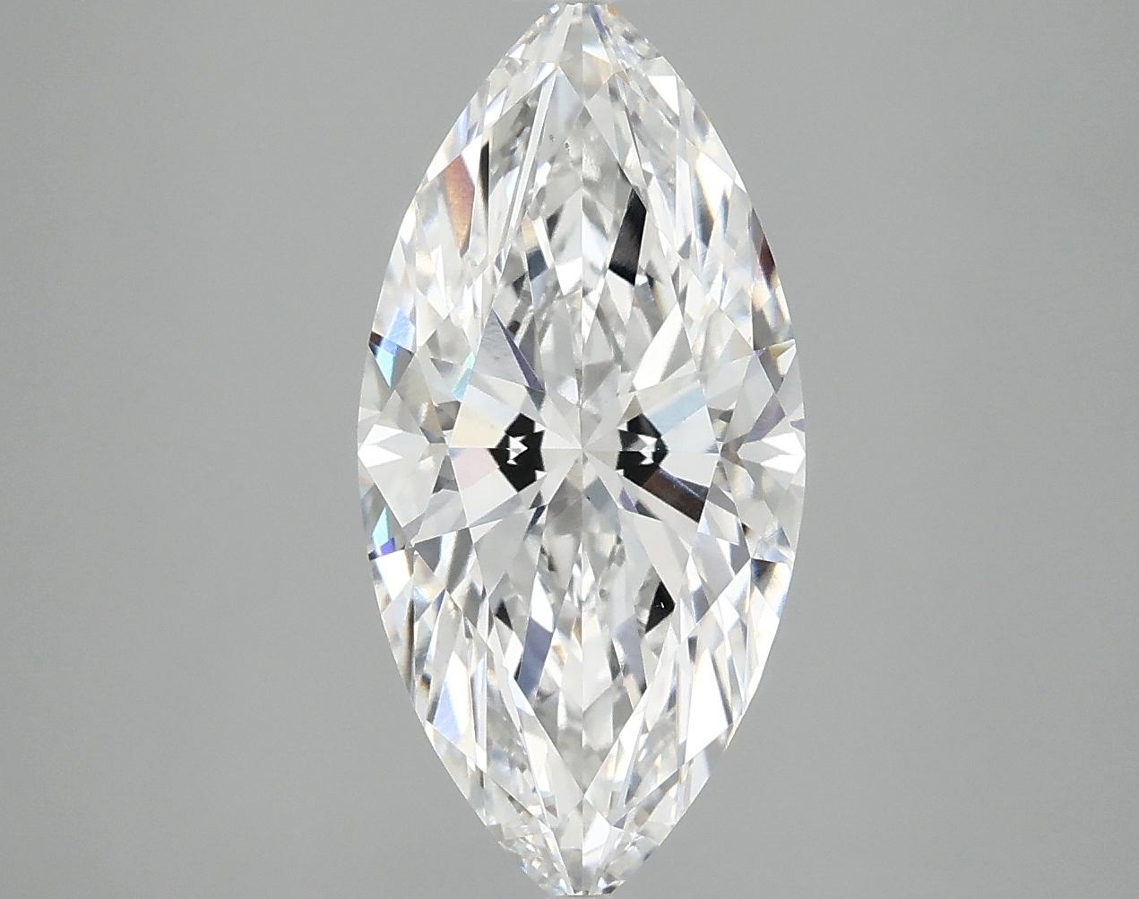 3.09 Carat Marquise Shaped Excellent Cut VS1 IGI Certified Lab Grown Diamond
