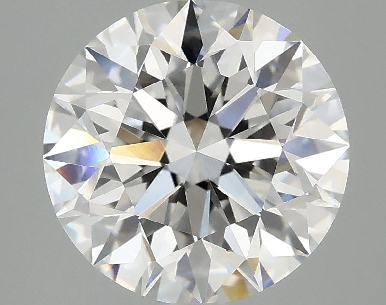 3.03 Carat Round Shaped Excellent Cut VVS2 IGI Certified Lab Grown Diamond