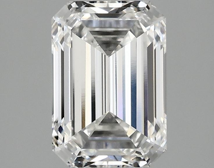 2.03 Carat Emerald Shaped Ideal Cut VVS2 IGI Certified Lab Grown Diamond