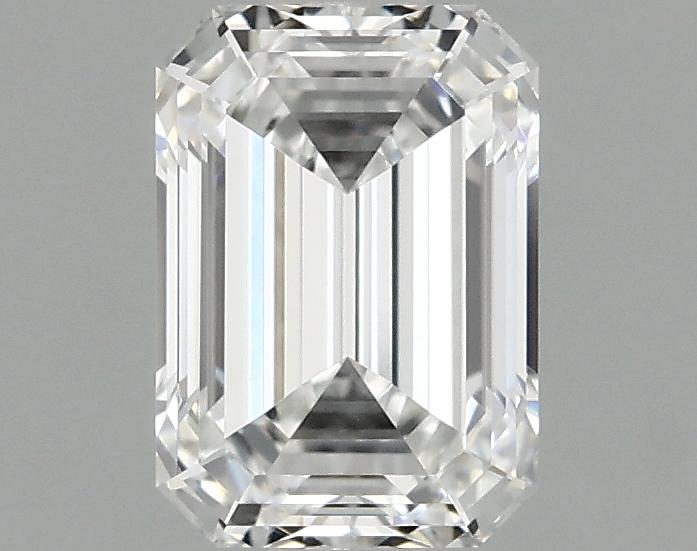 1.07 Carat Emerald Shaped Ideal Cut VVS2 IGI Certified Lab Grown Diamond