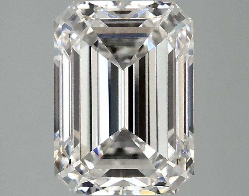 3.02 Carat Emerald Shaped Ideal Cut VS1 IGI Certified Lab Grown Diamond