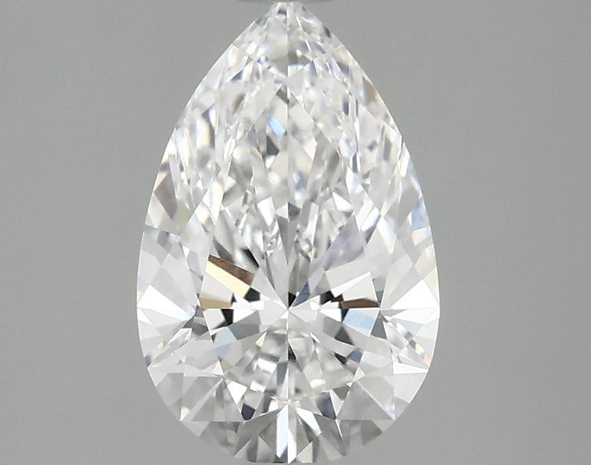 1.54 Carat Pear Shaped Ideal Cut VVS2 IGI Certified Lab Grown Diamond