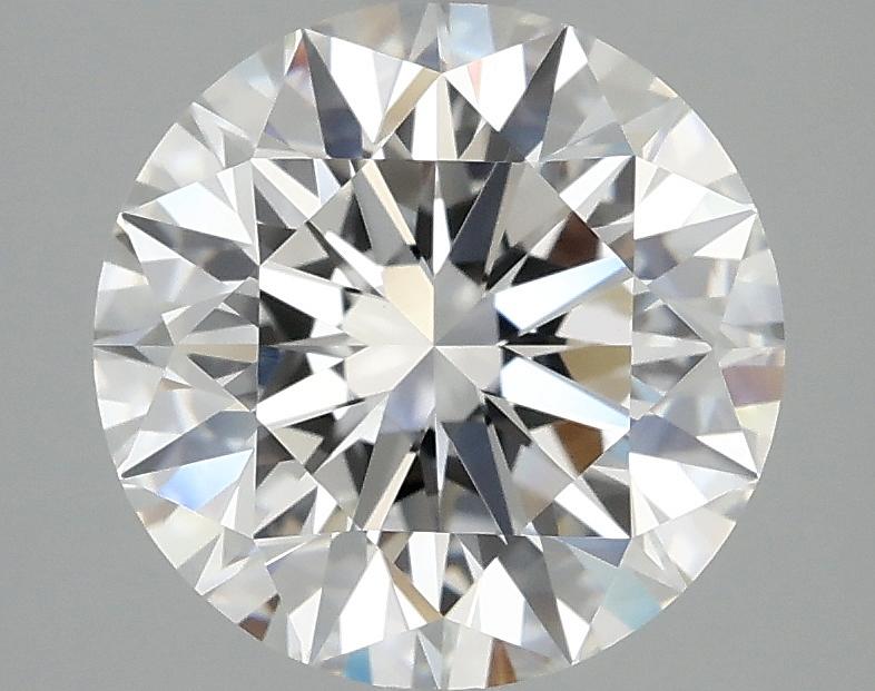 3.09 Carat Round Shaped Excellent Cut VVS2 IGI Certified Lab Grown Diamond