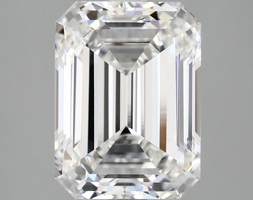 3.09 Carat Emerald Shaped Excellent Cut VS1 IGI Certified Lab Grown Diamond