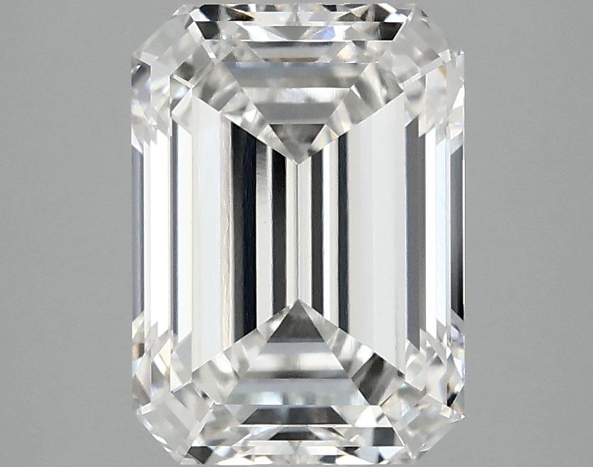 3.06 Carat Emerald Shaped Excellent Cut VVS2 IGI Certified Lab Grown Diamond