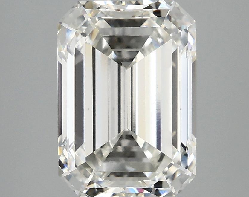 3.1 Carat Emerald Shaped Ideal Cut VS1 IGI Certified Lab Grown Diamond