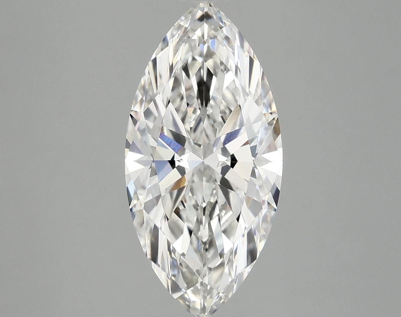 3.02 Carat Marquise Shaped Ideal Cut VS1 IGI Certified Lab Grown Diamond